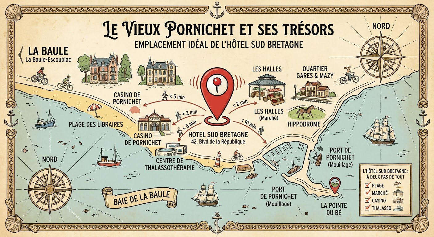 Why choose Pornichet over La Baule? |