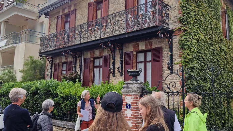 Why choose Pornichet over La Baule? | Belle Époque villa – photo credit: Pornichet Tourism Belle Époque villa – photo courtesy of Pornichet Tourism